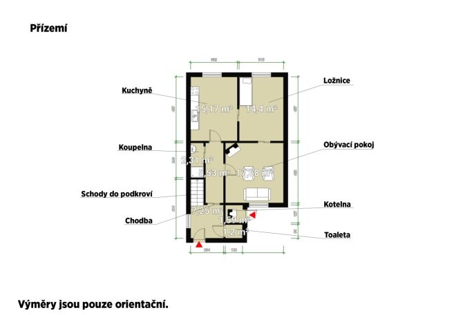 Prodej, Rodinný dům, Kamenný Újezd