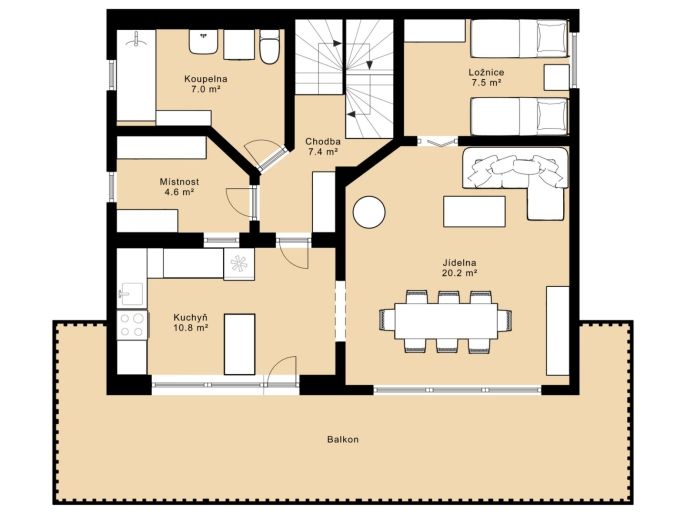 Prodej, Rodinný dům, Lipno nad Vltavou