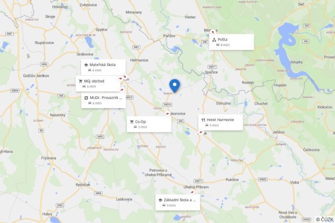 Prodej, Rodinný dům, Kraborovice