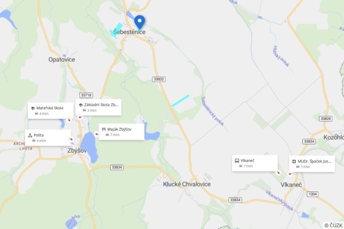 Prodej, Pole, Šebestěnice