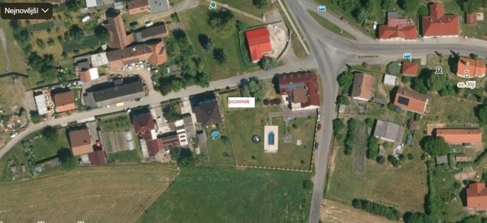 Prodej, Pozemek k bydlení, Újezd u Přelouče