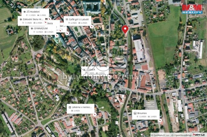 Prodej, Rodinný dům, Broumov