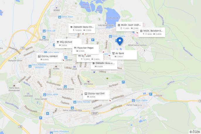 Prodej, Byt 3+kk, Ostrov