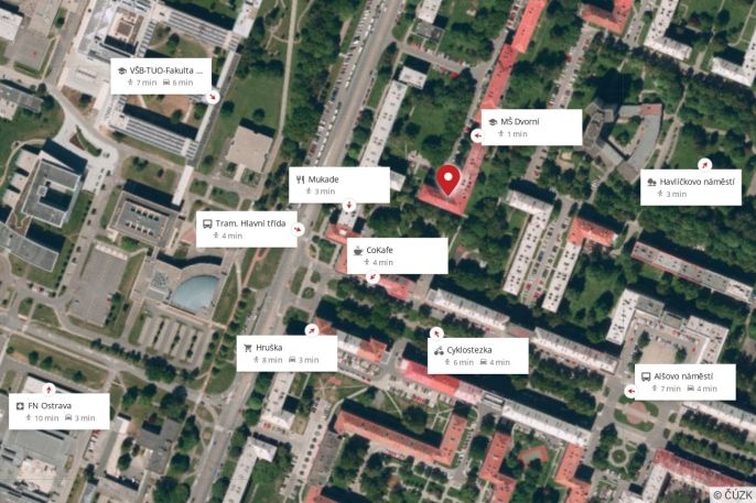 Prodej, Byt 2+1, Ostrava