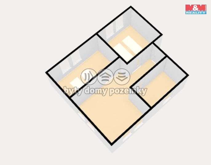 Prodej, Byt 3+kk, Ostrava