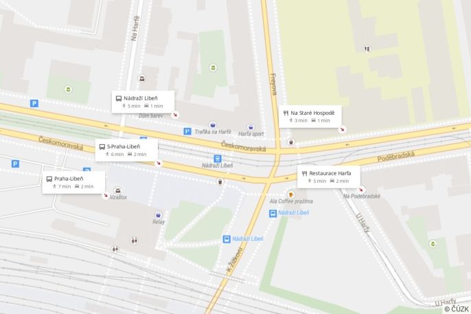 Pronájem, Byt 1+kk, Praha