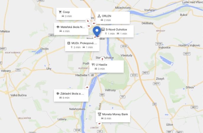 Prodej, Obchod a služby, Nová Ves
