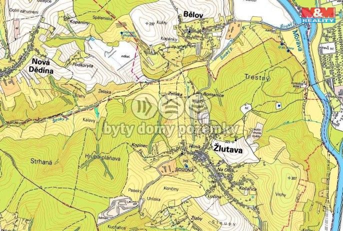 Prodej, Louka, Žlutava