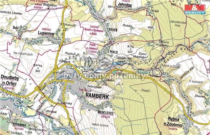 Prodej, Louka, Vamberk