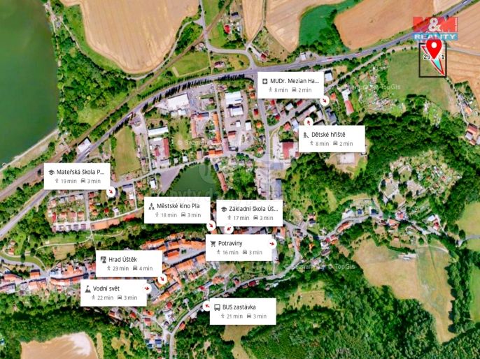 Prodej, Pozemek k bydlení, Úštěk