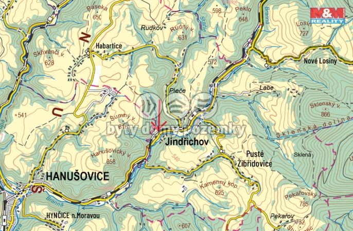 Prodej, Pozemek k bydlení, Jindřichov