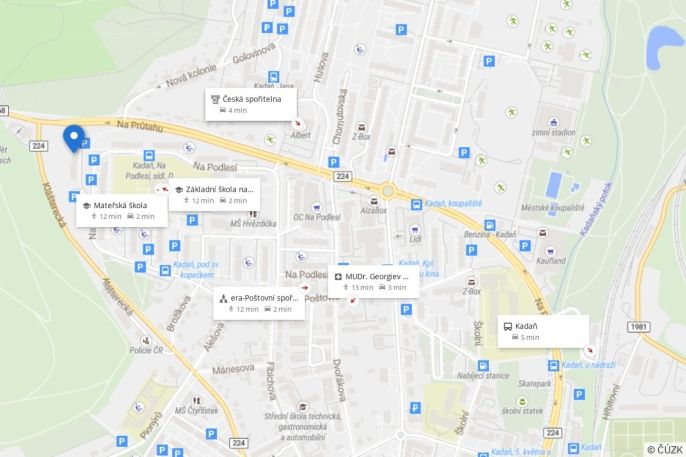 Prodej, Byt 2+1, Kadaň