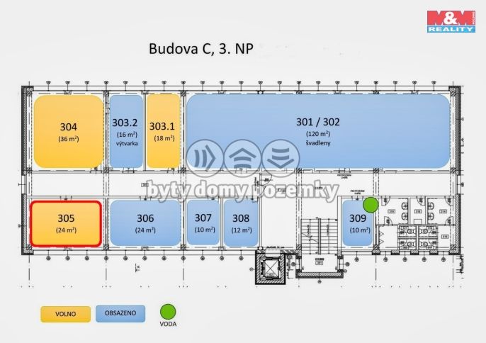 Pronájem, Kancelářský prostor, Valašské Meziříčí