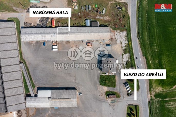 Pronájem, Sklad, Osek