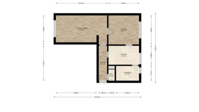 Prodej, Byt 2+1, Mikulov