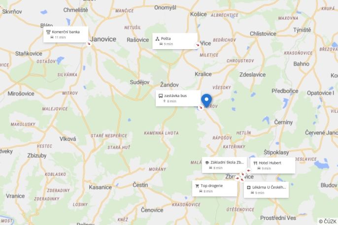 Prodej, Chalupa, Chlístovice