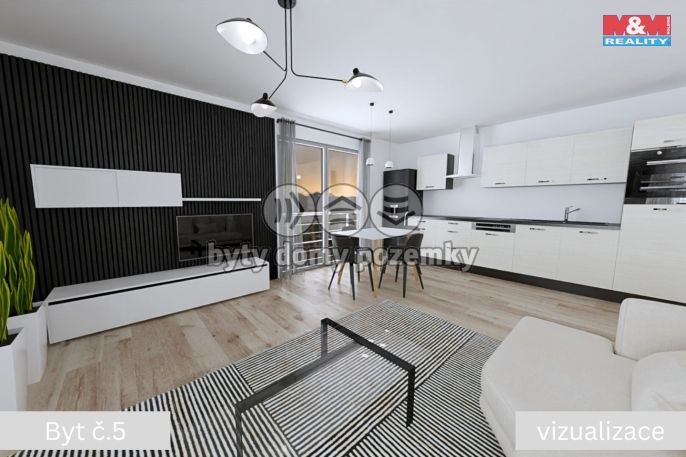 Prodej, Byt 2+kk, Žleby