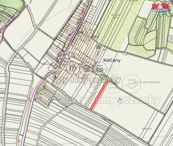 Prodej, Pole, Kelčany