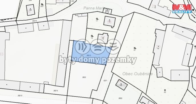 Prodej, Pozemek k bydlení, Ouběnice