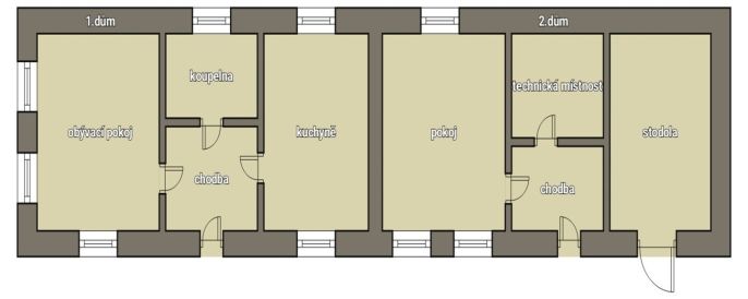 Prodej, Rodinný dům, Keblov