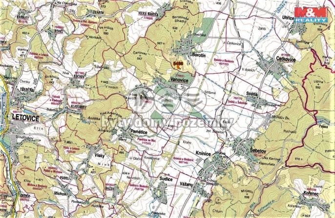 Prodej, Louka, Borotín