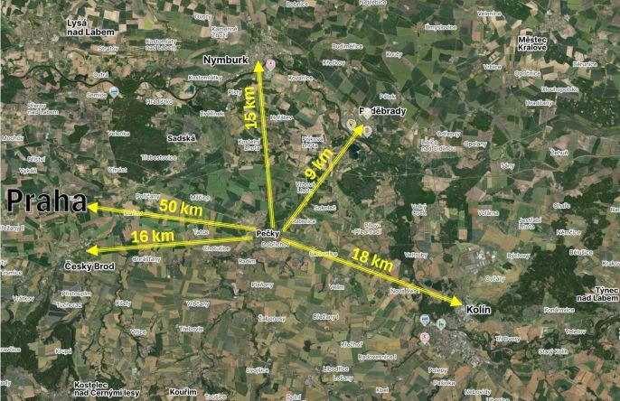 Pronájem, Byt 2+kk, Pečky