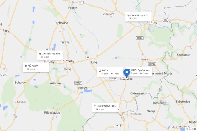 Prodej, Pozemek k bydlení, Hostovlice