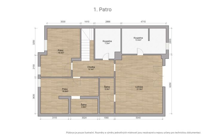 Pronájem, Rodinný dům, Rožmitál pod Třemšínem