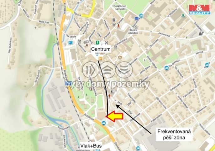 Pronájem, Obchod a služby, Rychnov nad Kněžnou