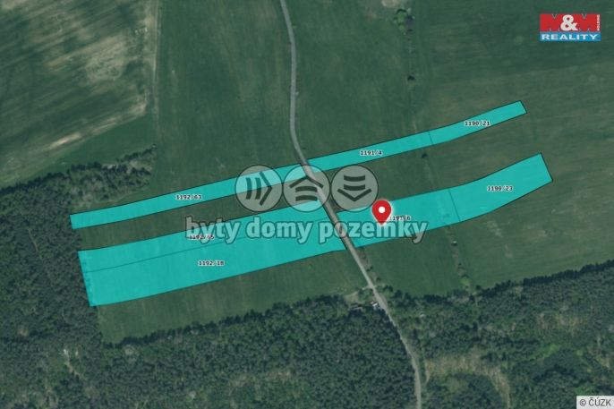 Prodej, Pole, 55812 m², Líně