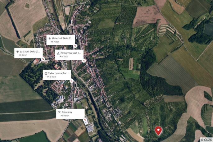 Prodej, Zahrada, Židlochovice