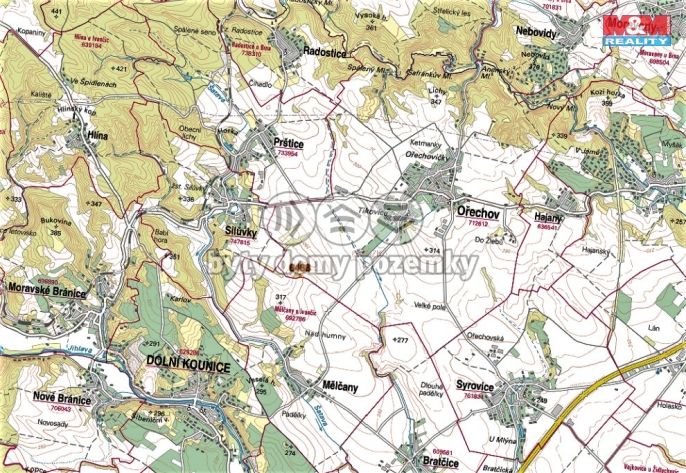 Prodej, Les, Ořechov