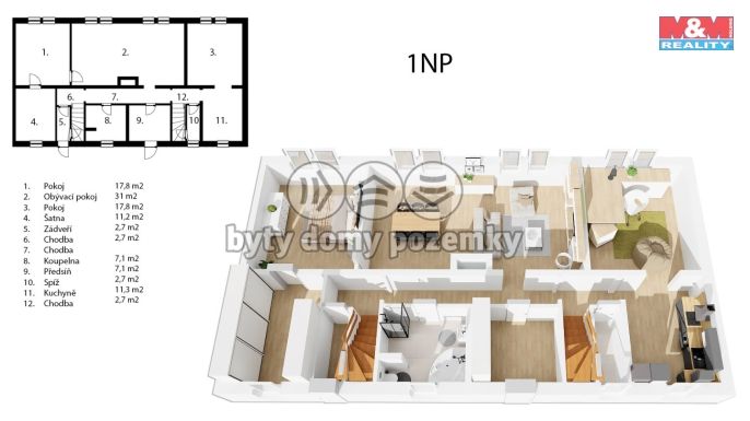 Prodej, Rodinný dům, Petrovice u Karviné