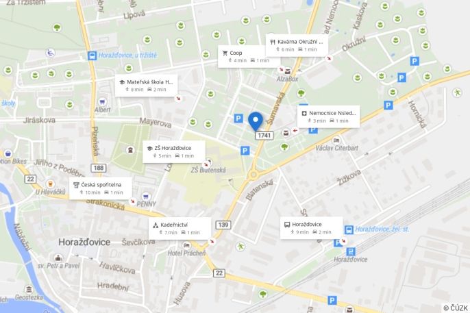 Prodej, Byt 2+1, Horažďovice