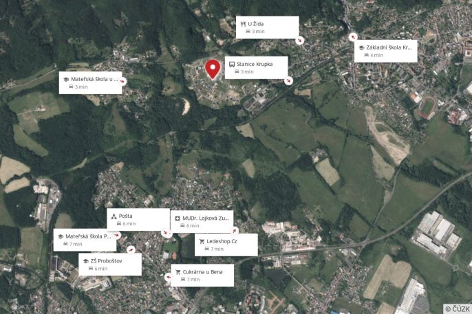Prodej, Rodinný dům, Krupka