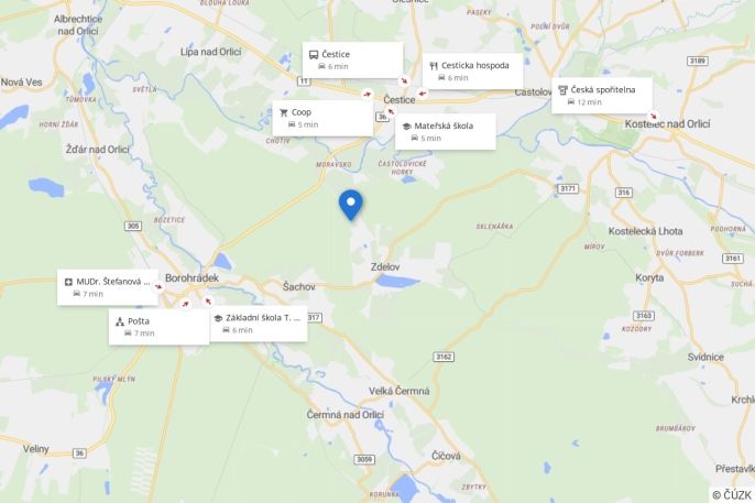 Prodej, Pole, Zdelov