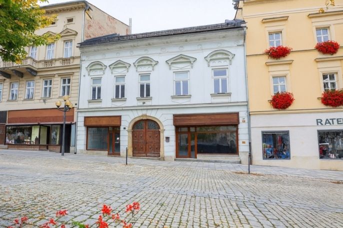 Prodej, Nájemní dům, 1160 m², Šumperk, nám. Míru