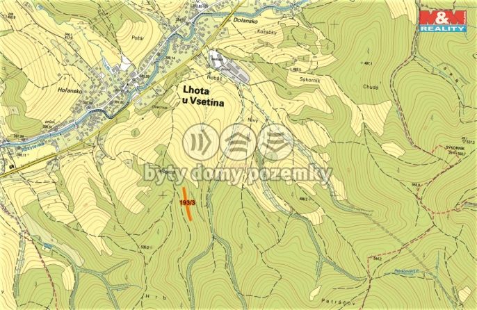 Prodej, Les, Lhota u Vsetína