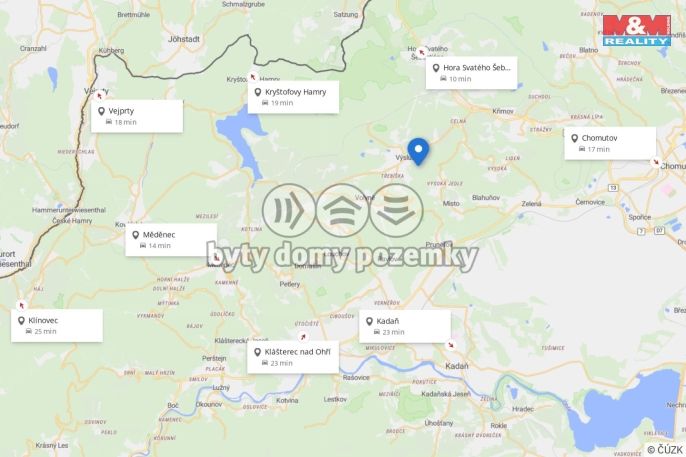 Prodej, Pozemek k bydlení, Výsluní