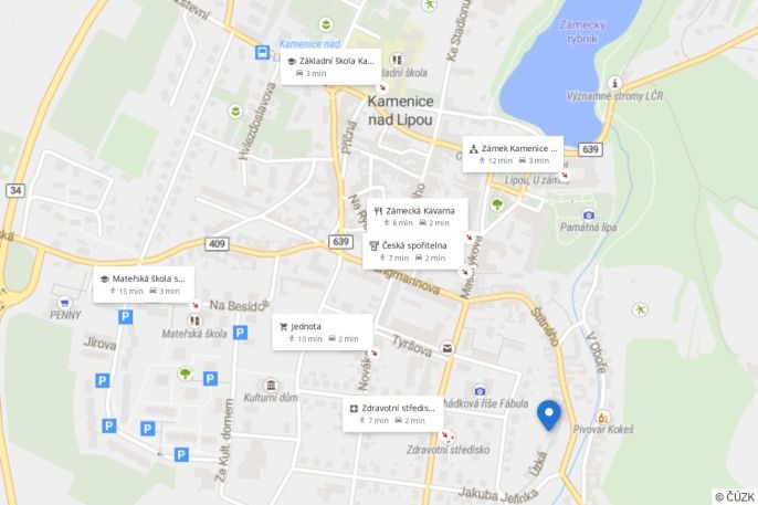 Pronájem, Rodinný dům, Kamenice nad Lipou