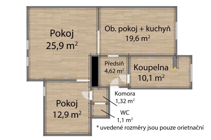 Prodej, Byt 2+1, Plzeň