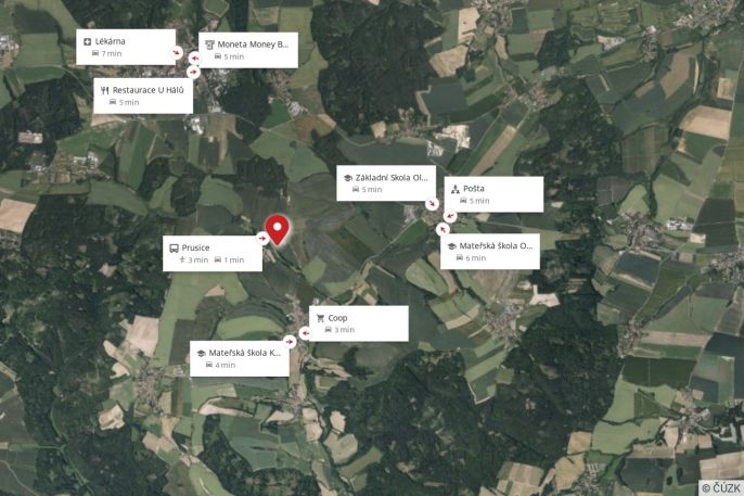 Prodej, Pozemek k bydlení, Prusice