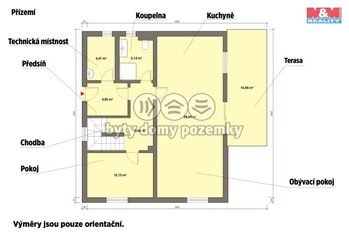Prodej, Rodinný dům, Cheb