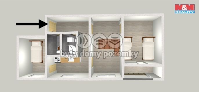 Prodej, Byt 3+1, Mladá Boleslav