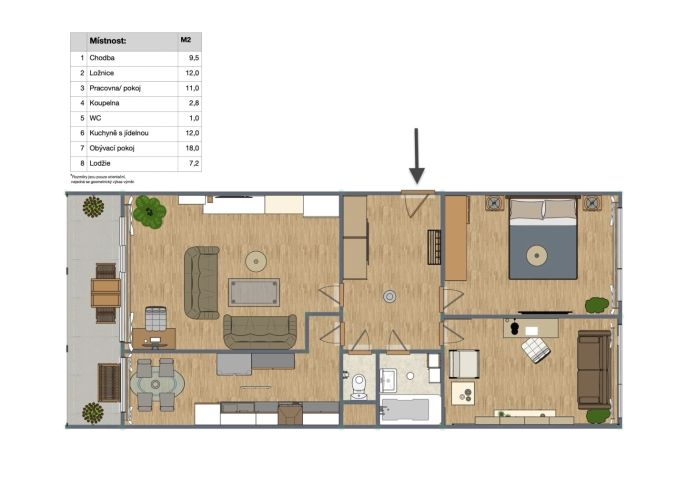 Prodej, Byt 3+1, Příbram