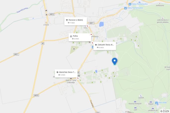 Prodej, Pozemek k bydlení, Dolany