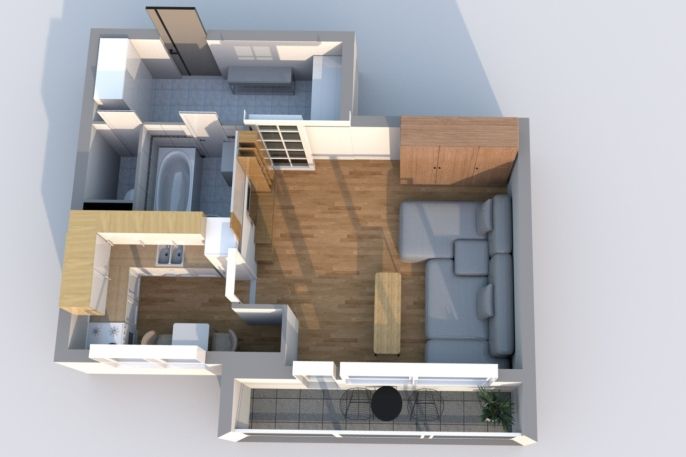 Pronájem, Byt 1+1, Kutná Hora