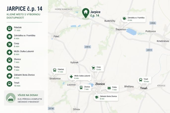 Prodej, Rodinný dům, Jarpice