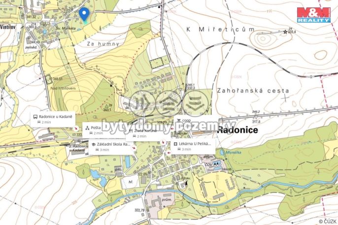 Prodej, Zahrada, Radonice