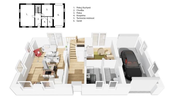 Prodej, Rodinný dům, Vamberk